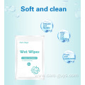 OEM alcoholic wet wipes for hand cleaning